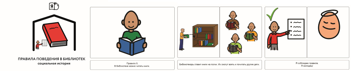Фрагмент социальной истории &laquo;Правила поведения в библиотеке&raquo;