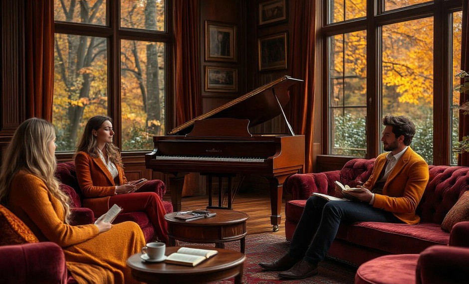 Музыкальный салон: истории с иллюстрациями 12+