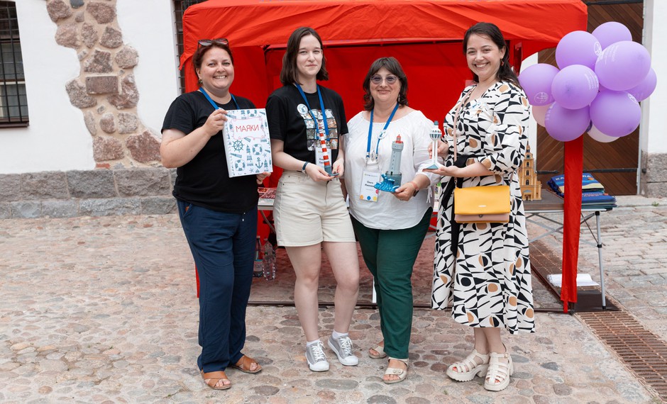 Библиотека на Книжном маяке Выборга